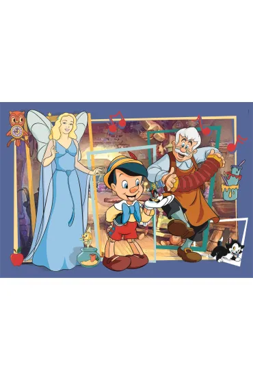Puzzle 104 el. SuperColor. Pinocchio Clementoni