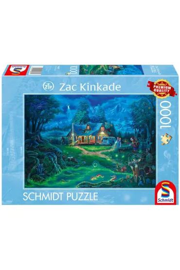 Puzzle PQ 1000 el. Nawiedzony dom Schmidt - Zac  Kinkade