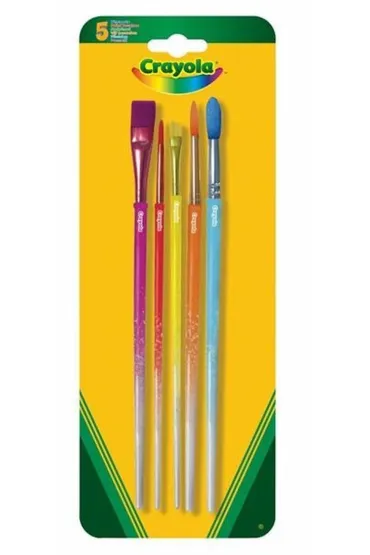 Crayola P�dzelki kolorowe 5 szt.