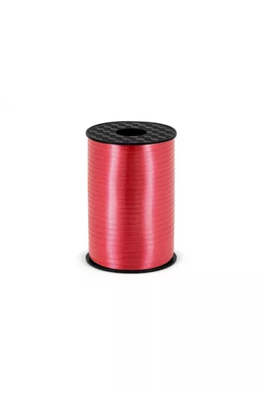 PartyDeco Wst��ka plastikowa czerwona 5mm x 225m 225 m