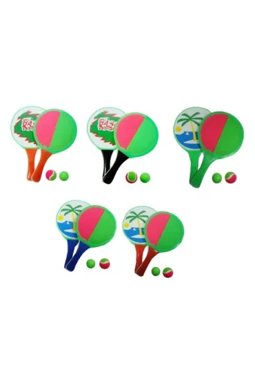 Paletki 2w1 catchball �apacz z pi�kami Swede