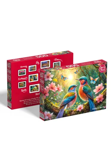 Puzzle 500 el. Greeting the New Day CherryPazzi