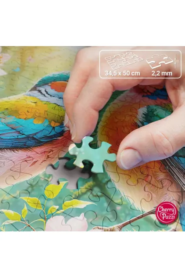 Puzzle 500 el. Greeting the New Day CherryPazzi