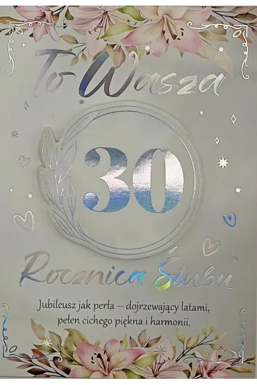 Yeku Karnet 3K Rocznica �lubu