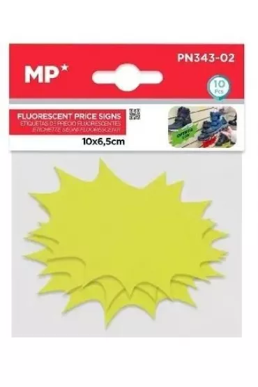 Mp Main Paper Etykiety cenowe fluorescencyjne ��te 100x65mm