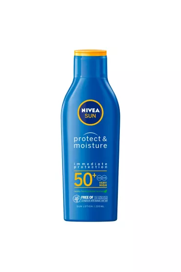 Nivea Sun Protect & Moisture nawil�aj�cy balsam do opalania SPF50+ 200 ml