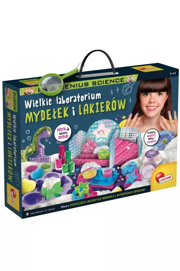 Lisciani I"m a Genius Wielkie laboratorium myde�ek i lakier�w 304-PL103133