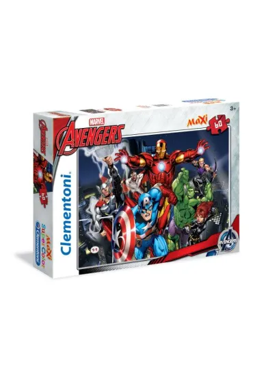 Puzzle 60 el. Maxi The Avengers 26749 Clementoni