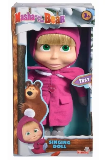 Masza Lalka z melodi� z bajki 30cm Simba