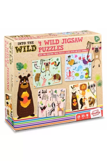 Wild Jigsaw Puzzles 4w1. Into the Wild Cartamundi