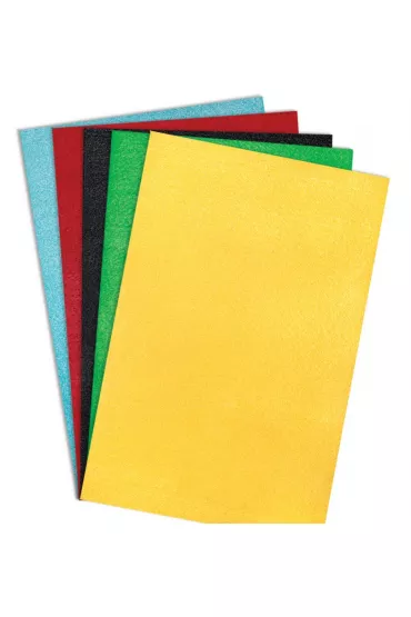 Dalprint Filc poliestrowy A4 Basic mix 5 szt.