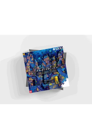 Puzzle 1000 el. Imagination: Roch Urbaniak Concert on the Chimney/Koncert na kominie Good Loot