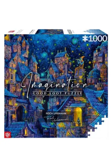 Puzzle 1000 el. Imagination: Roch Urbaniak Concert on the Chimney/Koncert na kominie Good Loot