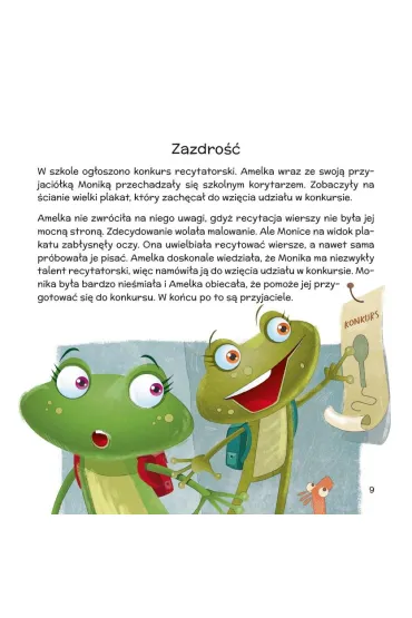 Kolejne emocje i rozterki �abki Amelki - Katarzyna Michalec