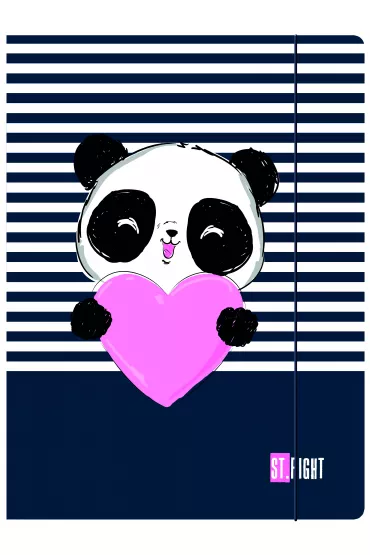 Teczka z gumk� A4 Love Panda St. Right