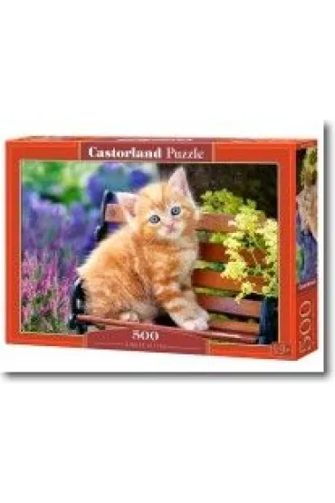 Puzzle 500 el. Rudy kociak Castorland