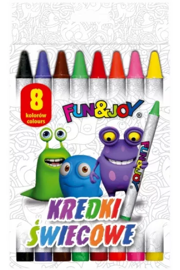 Titanum Kredki woskowe 8 szt.