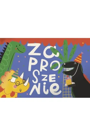 Zaproszenie Urodziny (5 szt)