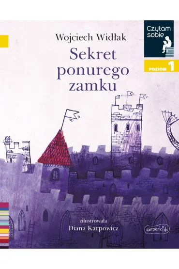Sekret ponurego zamku. Czytam sobie. Poziom 1 - Wojciech Wid�ak