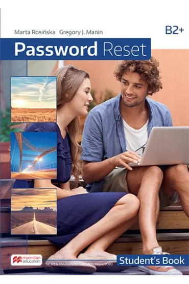 Password Reset B2+. Ksi��ka ucznia papierowa + ksi��ka cyfrowa - Marta Rosi�ska, Gregory J. Manin