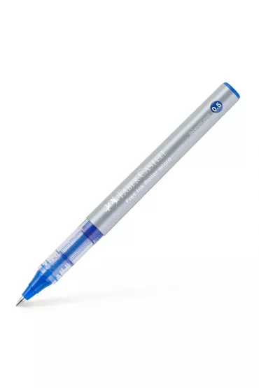 Faber-Castell Cienkopis kulkowy free ink niebieski 0.5mm