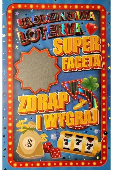 Yeku Karnet Urodziny m�skie
