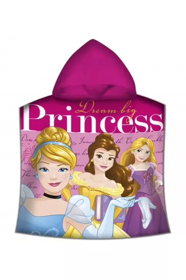 KIDS EUROSWAN Ponczo k�pielowe Ksi�niczki 100x50cm
