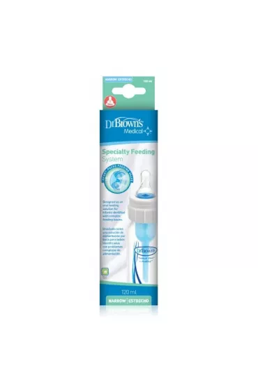 Dr Browns Butelka standard z systemem do karmienia niemowl�t z rozszczepem wargi lub podniebienia 120 ml