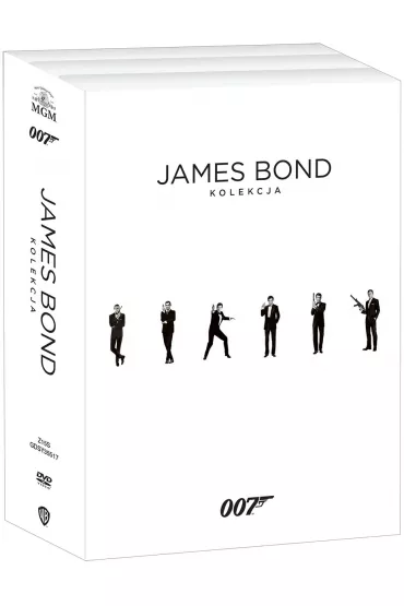 James Bond. Kompletna Kolekcja (24 DVD)