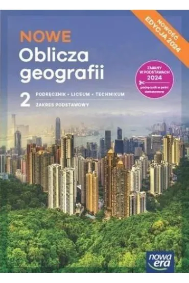 Pakiet: NOWA Biologia na czasie 2. Podr�cznik, NOWE Oblicza geografii 2. Podr�cznik, NOWA To jest chemia 2. Podr�cznik, Pozna� przesz�o�� 2. Poziom podstawowy. Podr�cznik. Liceum i technikum. Zakres podstawowy. Edycja 2024