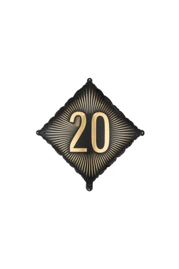 PartyDeco Balon foliowy 20 46x46cm