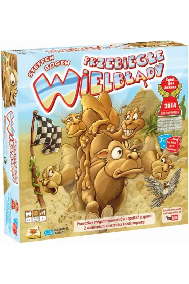 Przebieg�e wielb��dy. Gra planszowa