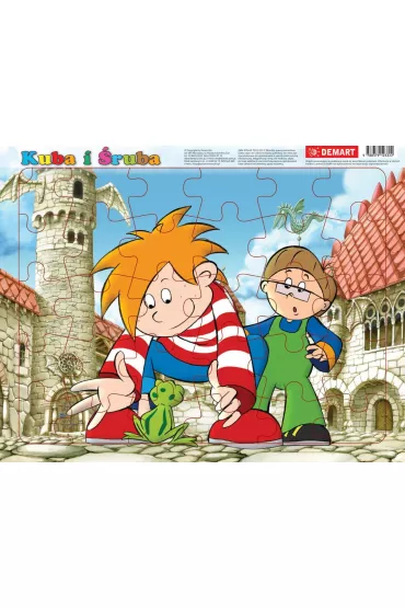 Puzzle ramkowe 30 el. Kuba i �ruba Demart