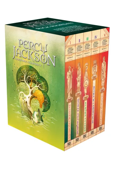 Pakiet Percy Jackson i bogowie olimpijscy - Rick Riordan