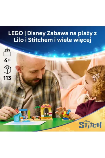 LEGO Disney Classic Zabawa na pla�y z Lilo i Stitchem 43280
