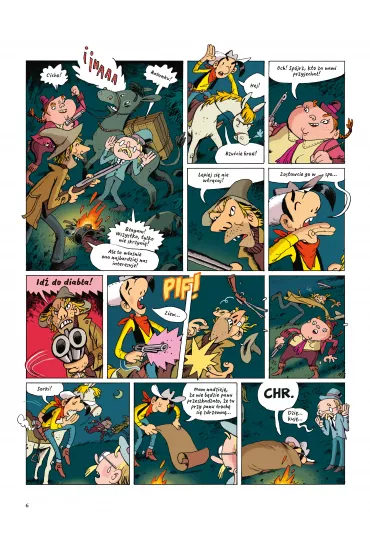 Lucky Luke. Lucky Luke na siode�ku - Mawil