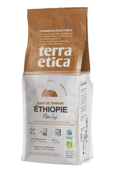 Cafe Michel Kawa mielona Arabica 100% moka sidamo Etiopia fair trade 250 g Bio