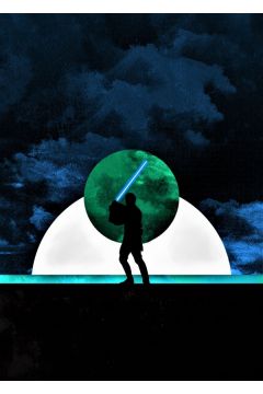 Sol Lunaris - Obi-Wan Kenobi, Gwiezdne Wojny Star Wars - plakat 29,7x42 cm