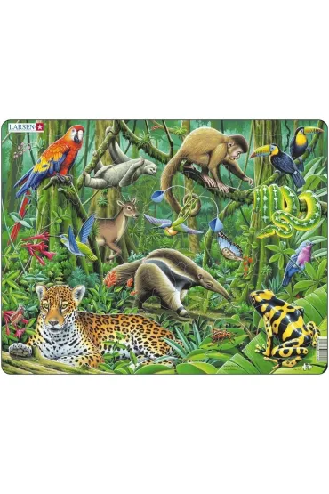 Puzzle 70 el. Po�udniowoameryka�skie lasy deszczowe Larsen