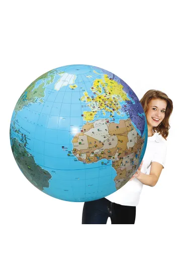 Caly Globus 85 cm - �wiat, pi�ka