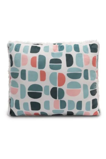 NICI 61305 Poduszka przytulanka lis polarny Vanja 25x30cm GREEN