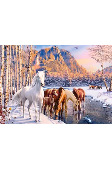 Puzzle 500 el. Winter Melt Castorland