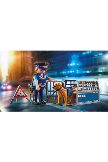Playmobil City Action Blokada Policyjna 6878
