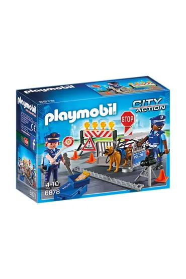 Playmobil City Action Blokada Policyjna 6878
