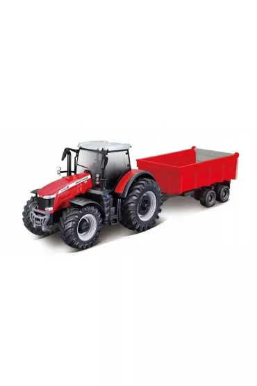 Farm Tractor Fergusson 8740S + wywrotka BBURAGO