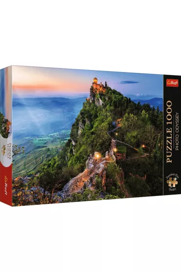 Puzzle 1000 el. Premium Plus Quality Photo Odyssey: Wie�a Cesta, San Marino Trefl