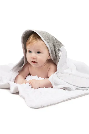 Canpol Babies Okrycie k�pielowe dla niemowl�t 100x100 cm Kr�lik