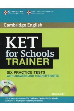KET for Schools Trainer Practice Tests with answers + 2CD