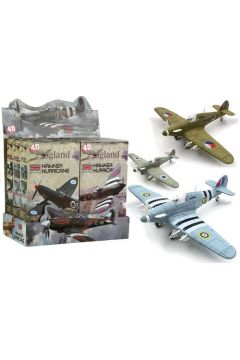 Samoloty Hawker Hurricane. Modele Puzzle 4D 1:48