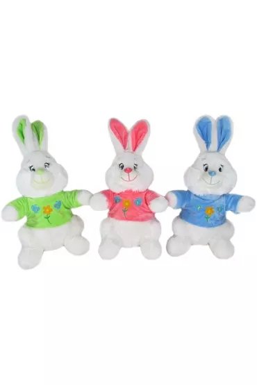 Zaj�czek w bluzce 30cm MIX Sun-Day
